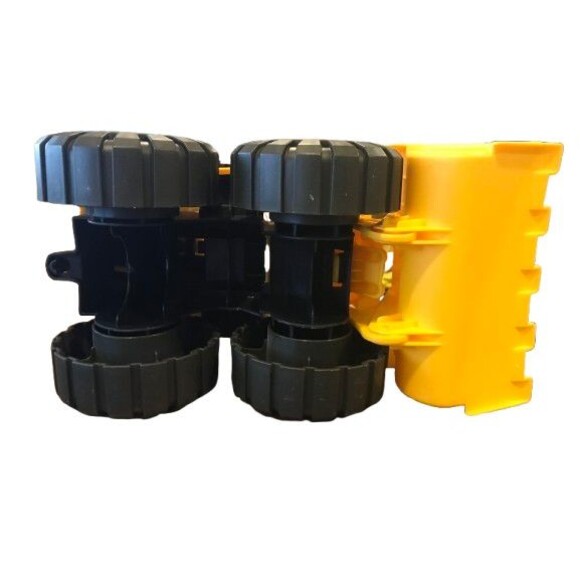 BULLDOZER • Caterpillar CAT Tough Tracks Construction Toy Yellow 7"x5" - Picture 6 of 7